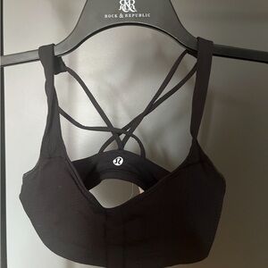 lululemon athletica Dark Strappy Sports Bra